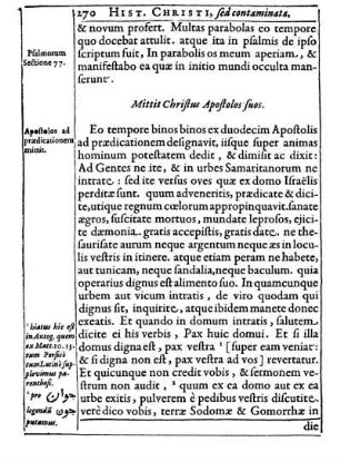 Mittit Christus Apostolos suos.