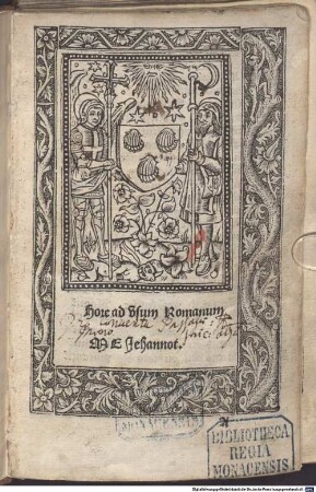 Horae B. Virginis ad usum romanum