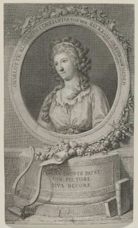 Bildnis der Charlotte Elisabeth Constantia von der Recke