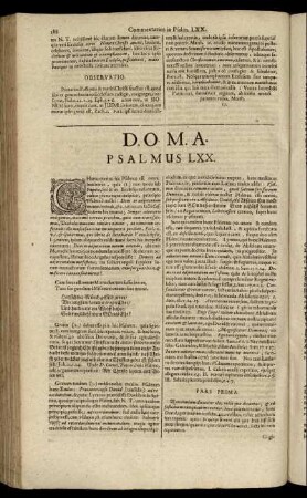 Psalmus LXX. - Psalmus LXXIV.