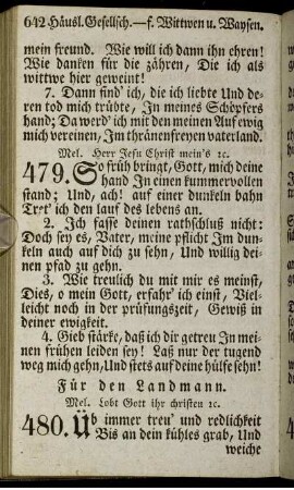 Für den Landmann.