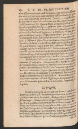De Proprio.