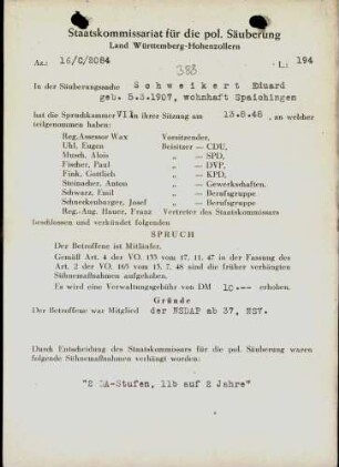 Schweikert, Eduard