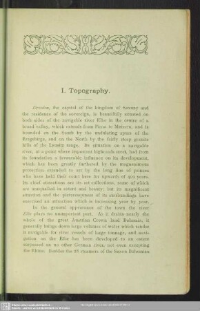 I. Topography