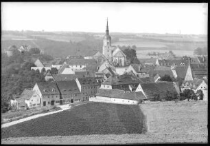 Dohna. Blick auf Dohna