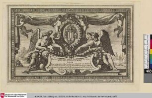RECEUIL DES PLUS BEAUX EDIFICES ET FRONTISPICES DES EGLIZES DE PARIS, Titelblatt