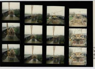 Schnellbahnstrecke Köln - Rhein/Main - Baulos 35 - Mainbrücke, Raunheim, 1998