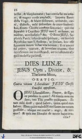 Dies Lunae.