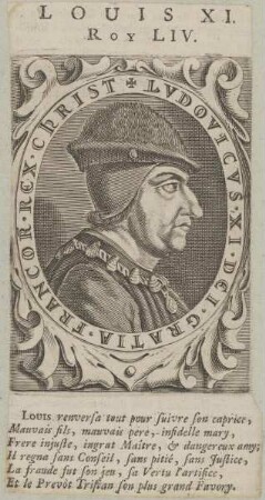 Bildnis von Louis XI., König von Frankreich