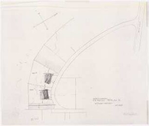 Wohnhäuser, St.Loup/Versoix (Häuser Schwebes und Platz): Lageplan 1:500