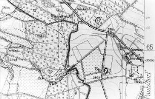 Markersdorf-Deutsch-Paulsdorf. Meßtischblatt, Sekt. Reichenbach, 1886