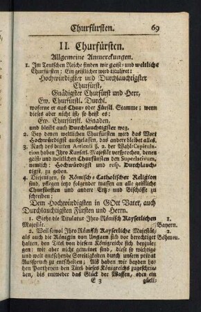 69-74, Churfuersten