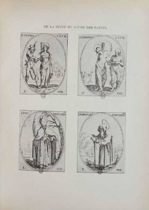 De la suite du livre des saints