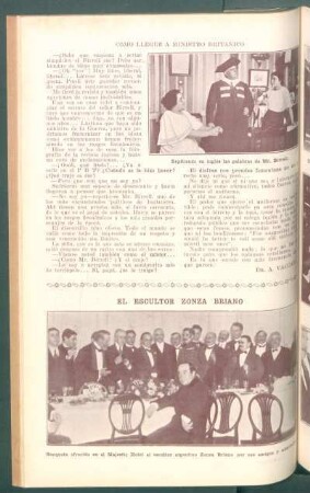 El escultor Zonza Briano - [Fotografía]