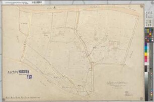 Buer (Gelsenkirchen), Umlegung Buer-Resse, Urkarte 2 Flur 111