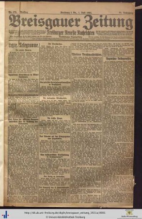 Nr. 175-205 (Juli 1921)