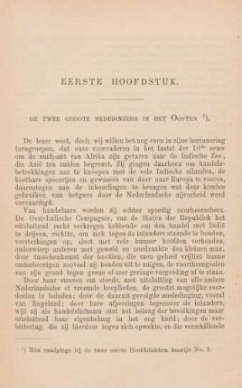 Eerste hoofdstuk. De twee groote mededingers in het Oosten