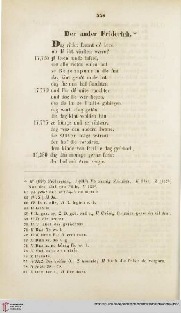 Der ander Friderîch