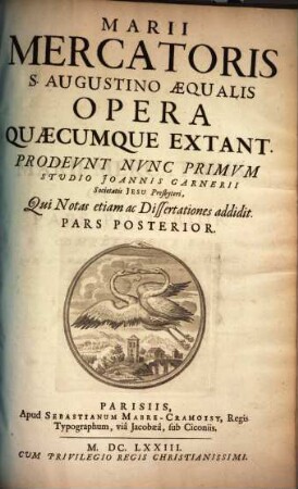 Opera quaecunque exstant, 2