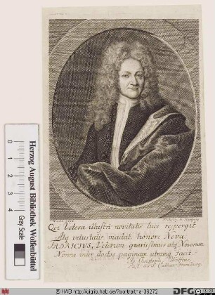 Bildnis Johann Albert Fabricius