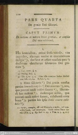 Pars Quarta De gratia Dei salutari