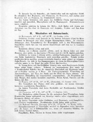 III. Westindien mit Bahama-Inseln.