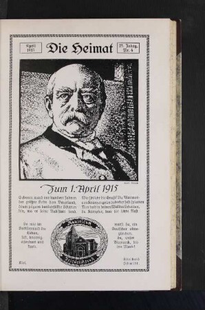 April 1915 25. Jahrg. Nr. 4