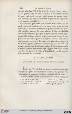 Capitolo quinto