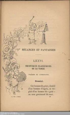 Mélanges et Fantaisies