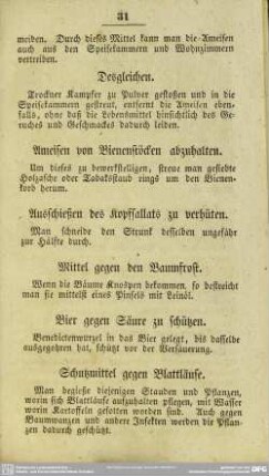 Schutzmittel gegen Blattläuse