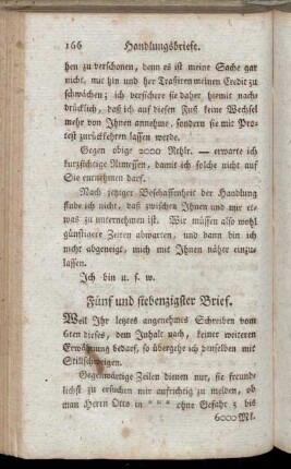 Fünf und siebenzigster Brief. - Fünf und neunzigster Brief.