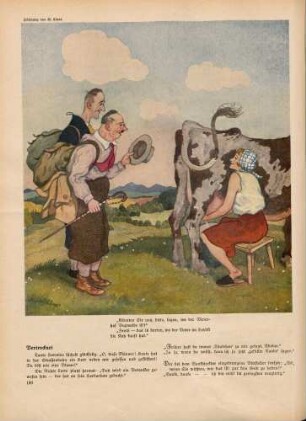 "Könnten Sie uns, bitte, sagen, wo ..."