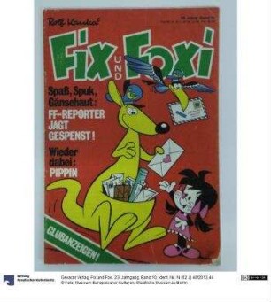 Fix und Foxi. 23. Jahrgang, Band 10