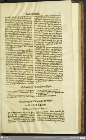 Belägerung und Einnemung der Statt Hulst in Flandern : Geschehen den 19 Septemb. Anno. 1591.