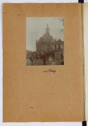Grote Kerk, Den Haag: Choransicht (aus: Skizzen- und Fotoalbum 27)