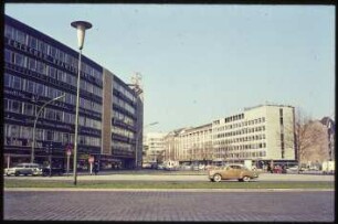Blick von der Einmündung des Olivaer Platzes auf den Kurfürstendamm