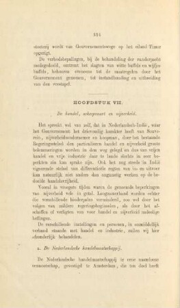 Hoofdstuk VII. De handel, scheepvaart en nijverheid