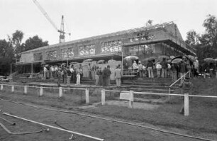 Richtfest für das neue Clubhaus des FC Südstern 1906 e.V. Karlsruhe