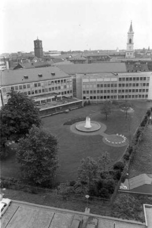 Markgräfliches Palais. Hinterhof