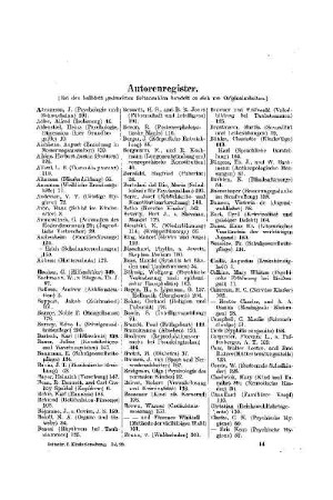 Autorenregister