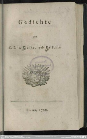 Gedichte