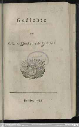Gedichte