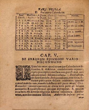 Remonstratio fundamentalis & succincta errorum quibus tam novum quam vetus calendarium graviter laborat