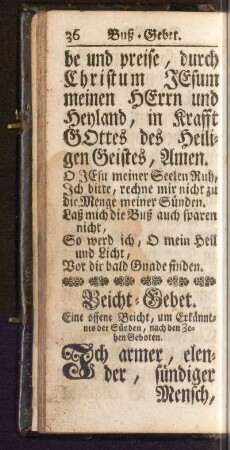 [Beicht-Gebete]