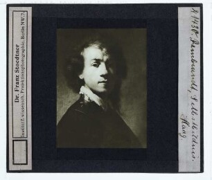 Rembrandt (nach), Selbstbildnis als junger Mann mit Halsberge (Den Haag MH )