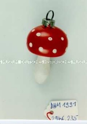 Christbaumschmuck Fliegenpilz