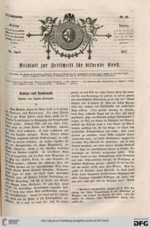 Heft 29 (26. April 1877)