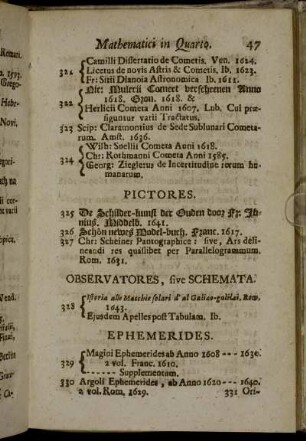 Ephemerides