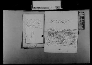 Schreiben von Eduard Engelhorn, Triberg, an August Lamey: Dank für eine Beförderung.