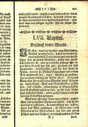 LVII. Capitul. Beschluß dieses Wercks.